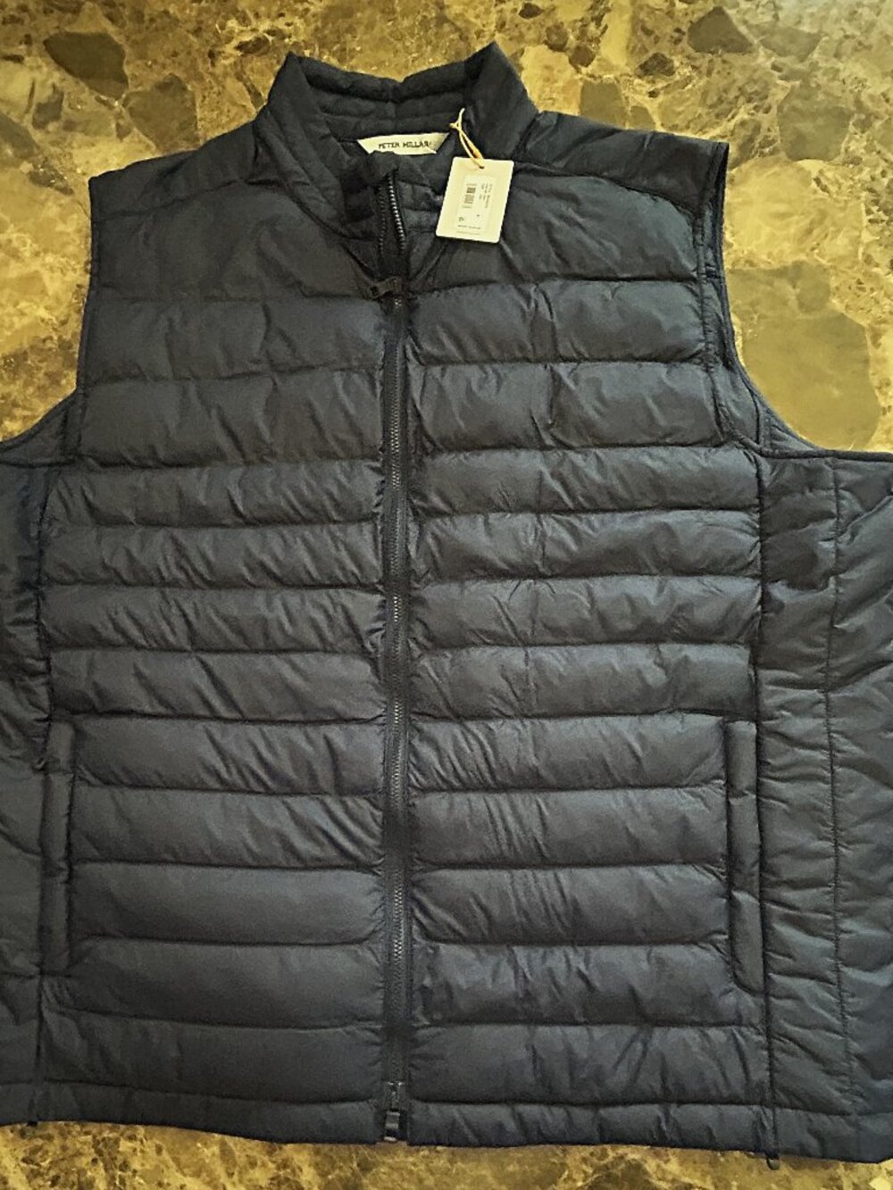 Peter Millar Apex Quilted Vest Navy XXL Windproof Water Resistant NWT